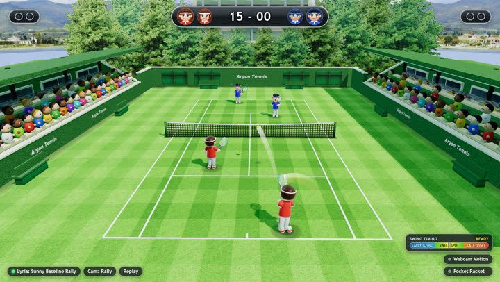 Quadra do Argon Tennis